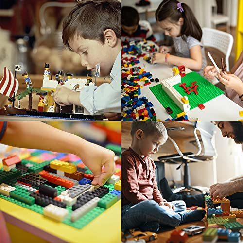 ZEAYEA 12 Classic Building Baseplates for Kids