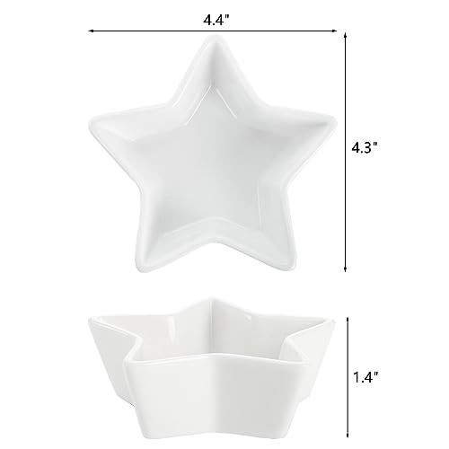 ZEAYEA 10-Piece Ceramic Dipping Sauce Dish Set