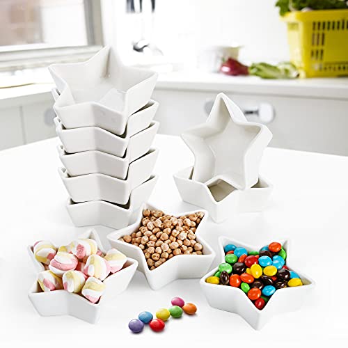 ZEAYEA 10-Piece Ceramic Dipping Sauce Dish Set
