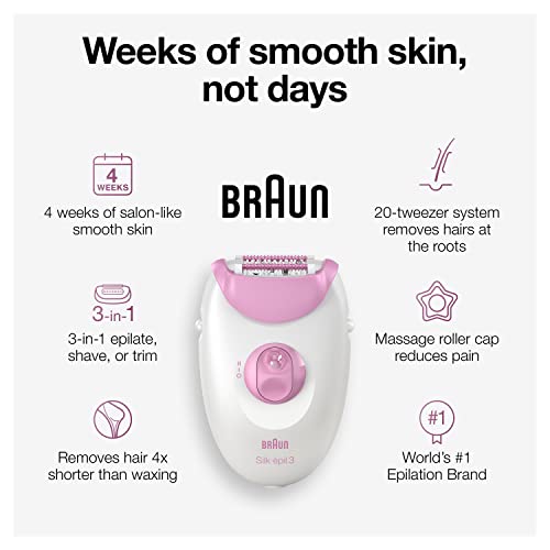 Braun Silk-epil 3 Hair Removal Device for Women