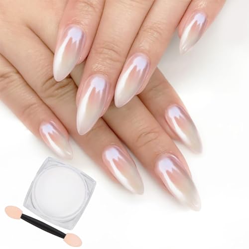 Aurora Pearl Chrome Nail Powder Glitter Kit