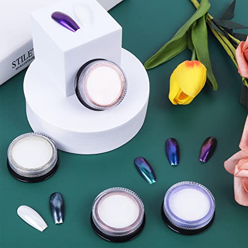 Artdone 16 Jars Metallic Nail Glitter Kit