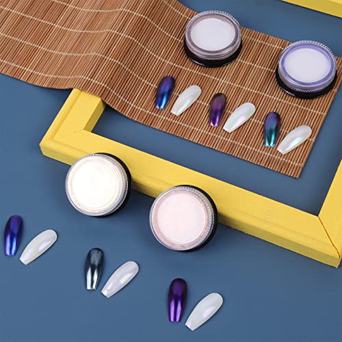 Artdone 16 Jars Metallic Nail Glitter Kit