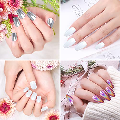 Artdone 16 Jars Metallic Nail Glitter Kit