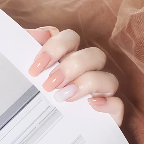 Artdone 6-Color Sheer Gel Nail Polish Set
