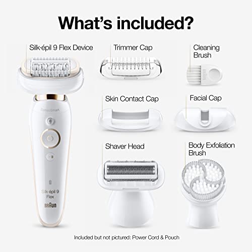 Braun Silk-épil 9 Epilator and Hair Removal Kit