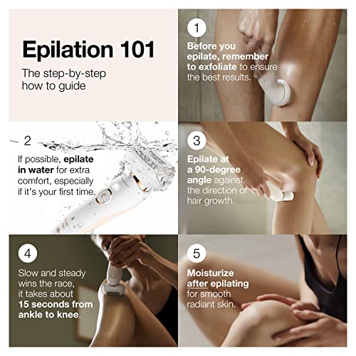 Braun Silk-épil 9 Epilator and Hair Removal Kit