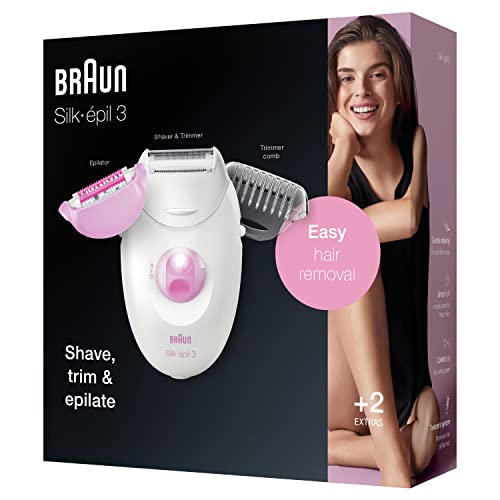 Braun Silk Epil 3 Dual Voltage Epilator (3270)