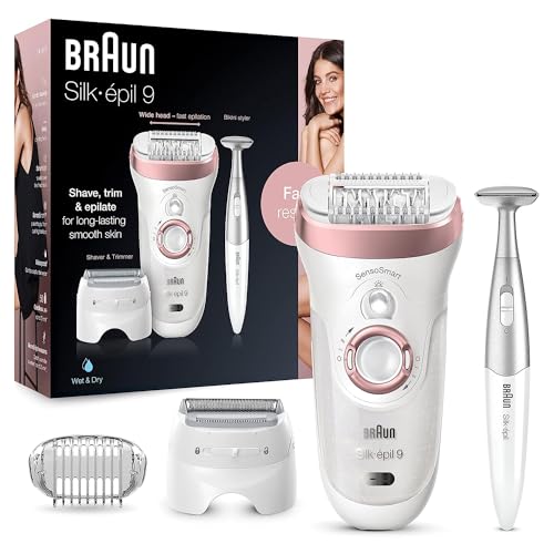 Braun Silk-épil 9: Women's Facial Hair Removal Kit