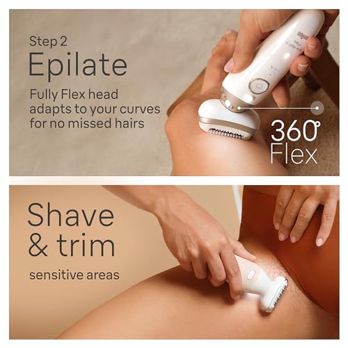 Braun Silk-épil 9 Flex SkinSpa Epilator Device