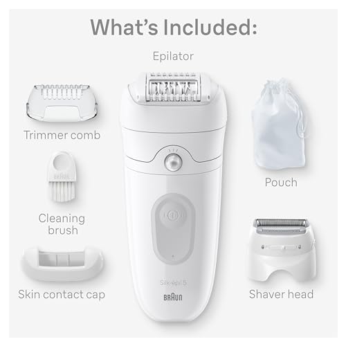 Braun Silk-épil 5 Wet/Dry Epilator & Trimmer