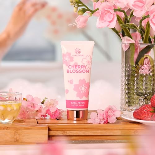 Luxetique Cherry Blossom Spa Gift Set for Her