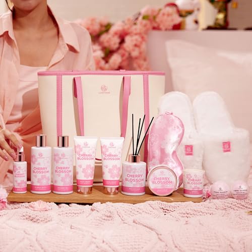 Luxetique Cherry Blossom Spa Gift Set for Her