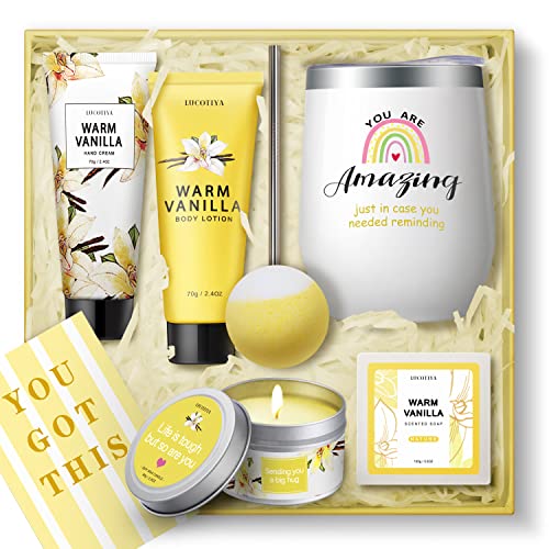 Warm Vanilla Spa Gift Set for Women