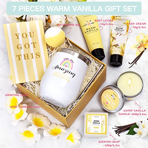 Warm Vanilla Spa Gift Set for Women