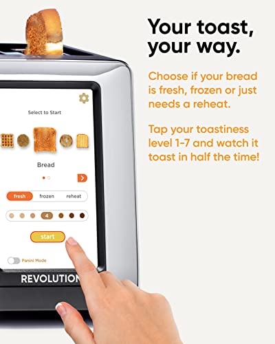 Revolution R180B Smart Touchscreen 2-Slice Toaster