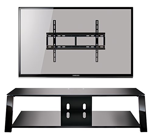 Bell'O Triple Play 63" TV Stand - Black