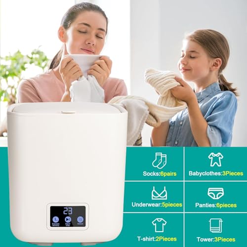 7L Mini Portable Washing Machine for Easy Travel