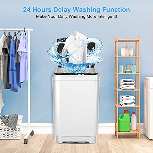 Compact 17.8L Portable Washing Machine with Pump