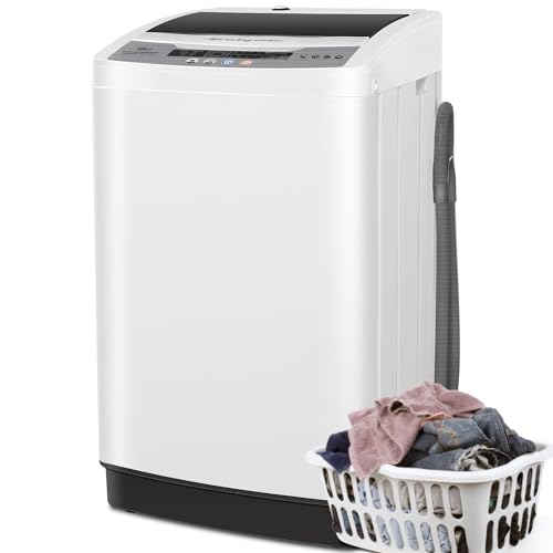 Compact 17.8Lbs Portable Washing Machine with LED Display