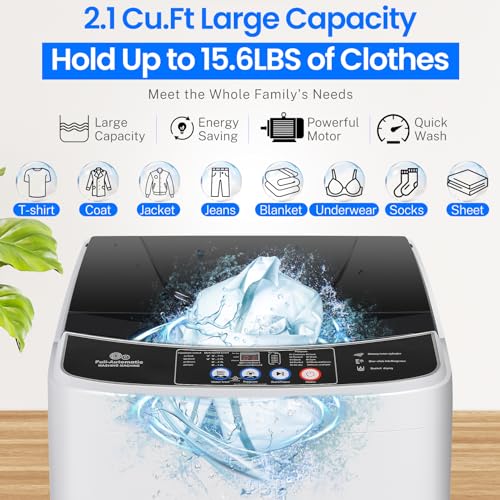 Compact 2.1 Cu.ft Full Automatic Portable Washer