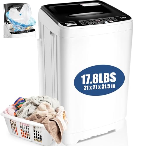 Compact Full-Automatic Portable Washing Machine with LED Display