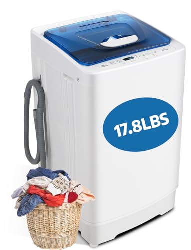 Compact Full-Automatic Portable Washing Machine 17.8 lbs