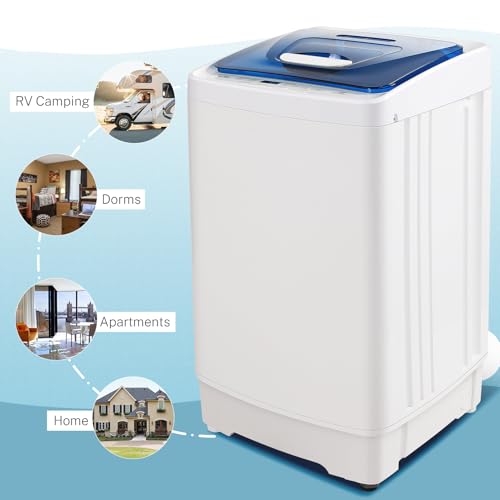 Compact Full-Automatic Portable Washing Machine 17.8 lbs