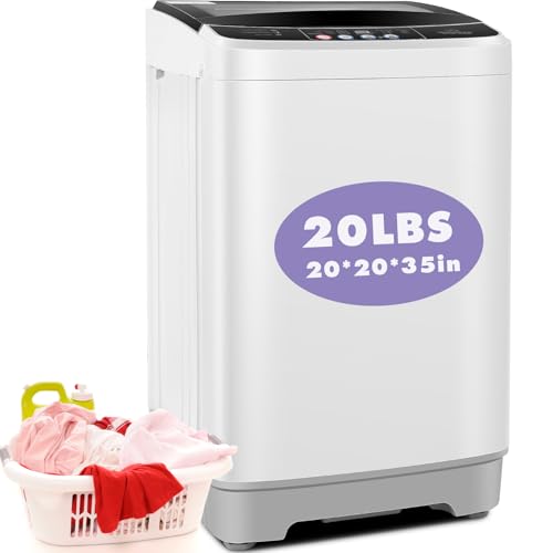Compact 2-in-1 Portable Washer and Dryer Combo