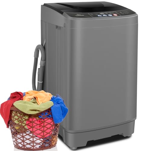 Compact Full Automatic Portable Washing Machine 15.6 lbs
