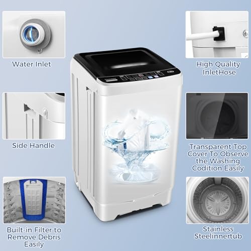 Compact Full-Automatic Portable Washing Machine with Pump