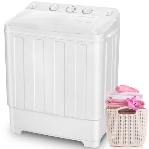Compact Twin Tub Washing Machine for Apartments