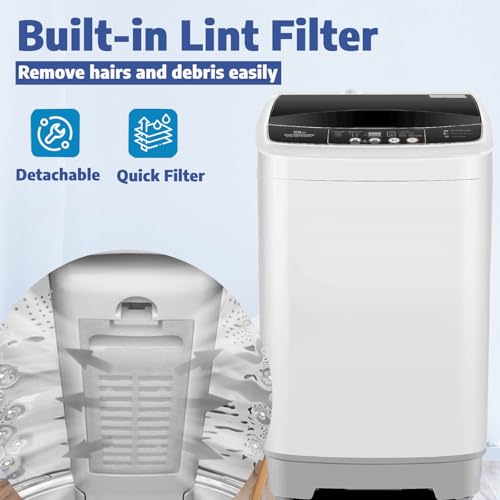 Compact Full-Automatic Portable Washing Machine Combo