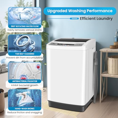 Compact 2.4 Cu.Ft Portable Washing Machine