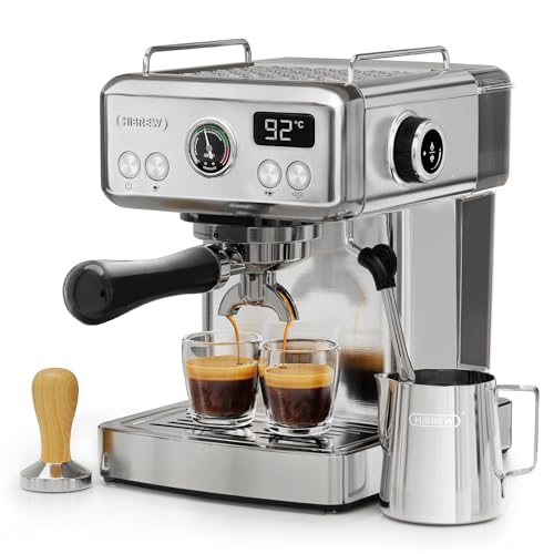 HiBREW Espresso Machine, H10A, 20-Bar Pressure, Stainless Steel