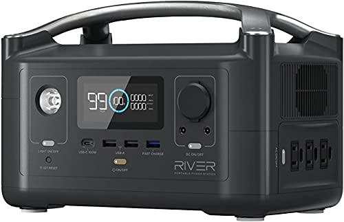 EF ECOFLOW RIVER Portable Power Station for Camping