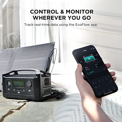EF ECOFLOW RIVER Portable Power Station for Camping