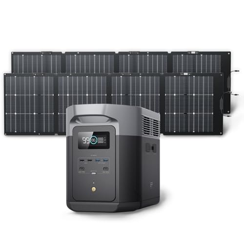 EF ECOFLOW DELTA 2 Solar Generator with Panels