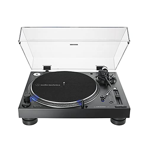 Audio-Technica AT-LP140XP Professional DJ Turntable, Black