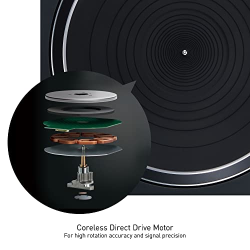Premium HiFi Turntable with Auto-Lift Tonearm