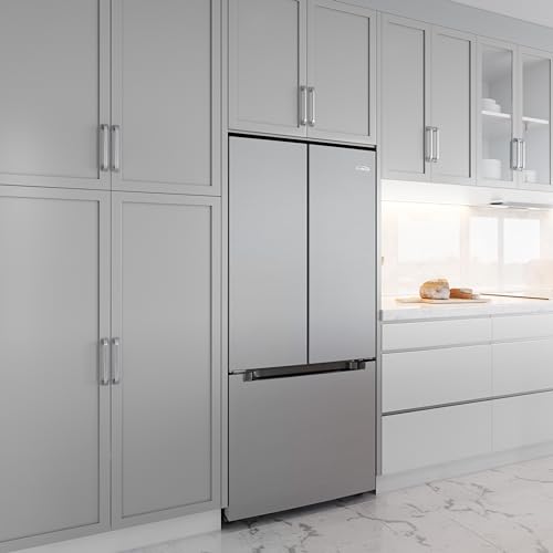 KoolMore 30-Inch 18.5 cu. ft. French Refrigerator