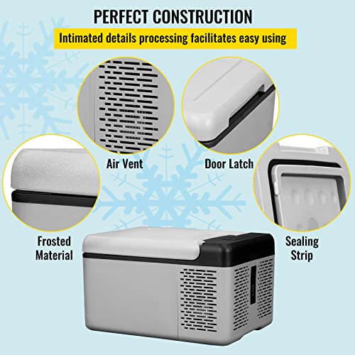 VEVOR 10QT 12V Portable Mini Car Freezer