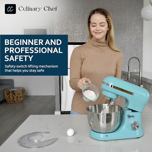 Retro Stand Mixer - Blue, 4.5L