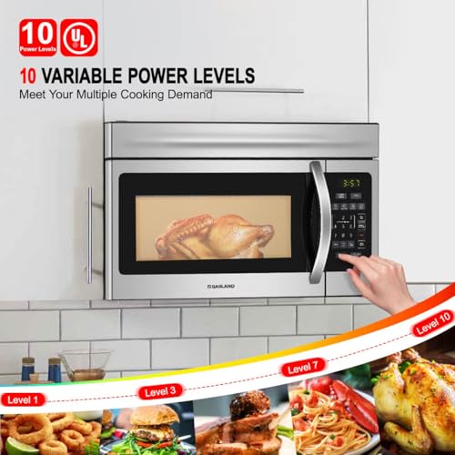 Gasland Chef 30" Over-the-Range Microwave Oven Stainless