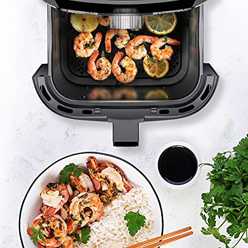 CHEFMAN 4.5 Qt Air Fryer with Dual Controls
