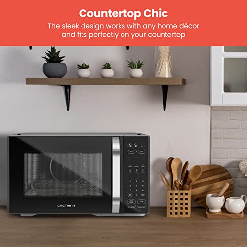 Chefman MicroCrisp 1.0 Cu Ft Digital Microwave Oven