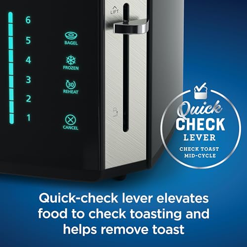 Oster Stainless Steel 4-Slice Touch Screen Toaster