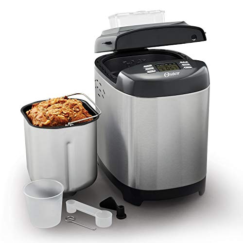 Oster ExpressBake 2-Pound Bread Maker, Grey