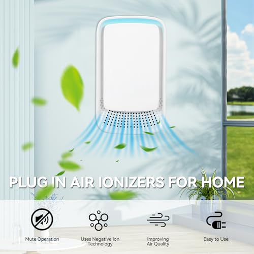 KLVEU 4-Pack Negative Ion Plug-In Air Purifiers