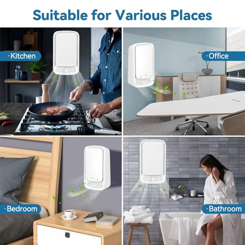 KLVEU 4-Pack Negative Ion Plug-In Air Purifiers